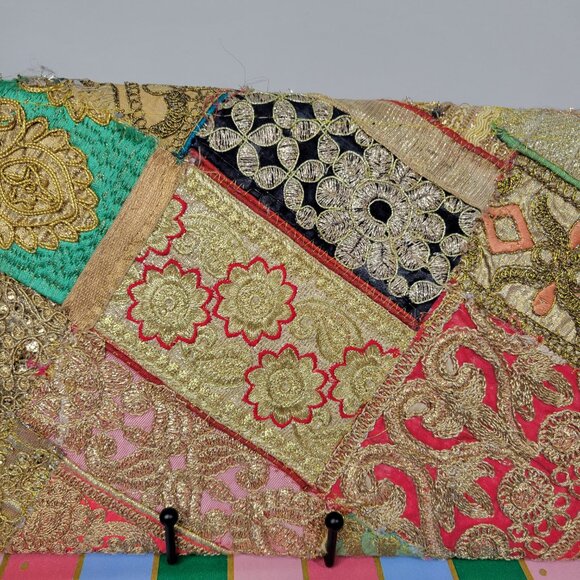 Indian Banjara Handmade Embroidered Clutch Purse - Picture 6 of 10